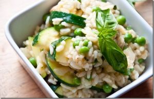 Pictures of delicious food - italian food - pea risotto.jpg